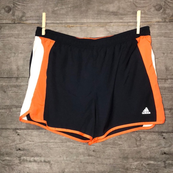 adidas Pants - Adidas Orange/ Black 3” Running Shorts